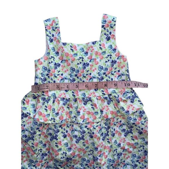 Janie & Jack Ditsy Floral Peplum Dress size 2T Toddler Girl - Picture 7 of 9